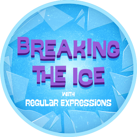 Class badge for Breaking the Ice With Regular Expressions