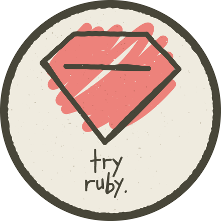 Class badge for Try Ruby